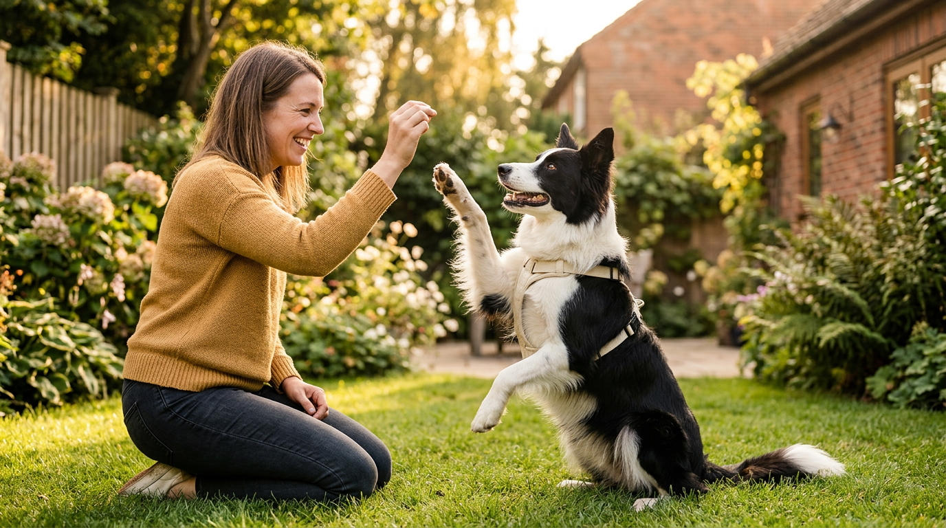 Bright Pup in action